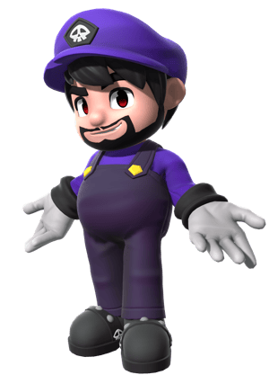 This is the Avatar Image for the SMG3 (SMG4) AI Voice and Text to Speech Generator